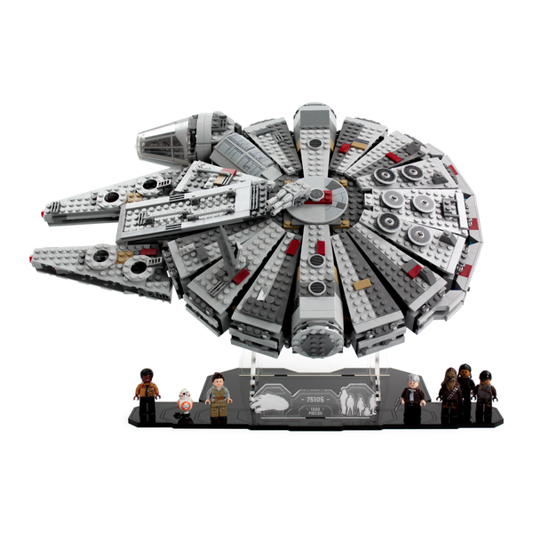 モリオン　レコードキーパー　置物台座付きNo.755 Display Stand for LEGO Star Wars Millennium Falcon 75105 — Wicked