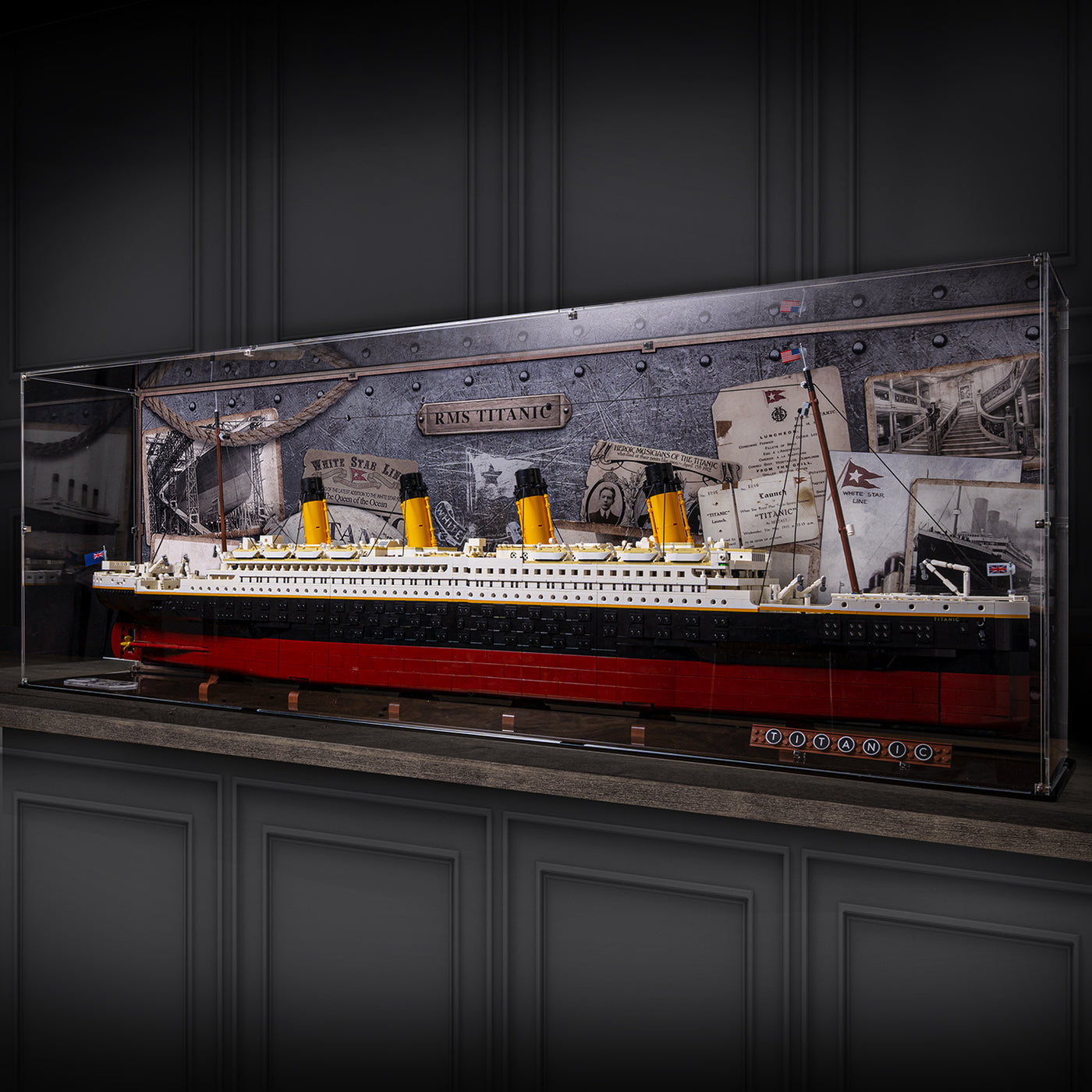 Display Case for LEGO Titanic 10294 — Wicked Brick