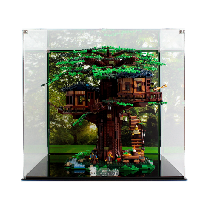 Display case for LEGO Ideas: Tree House (21318) - Wicked Brick