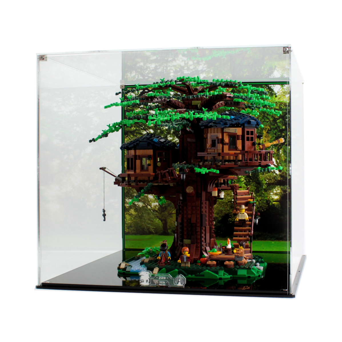 Display Case for LEGO Ideas Tree House 21318 — Wicked Brick