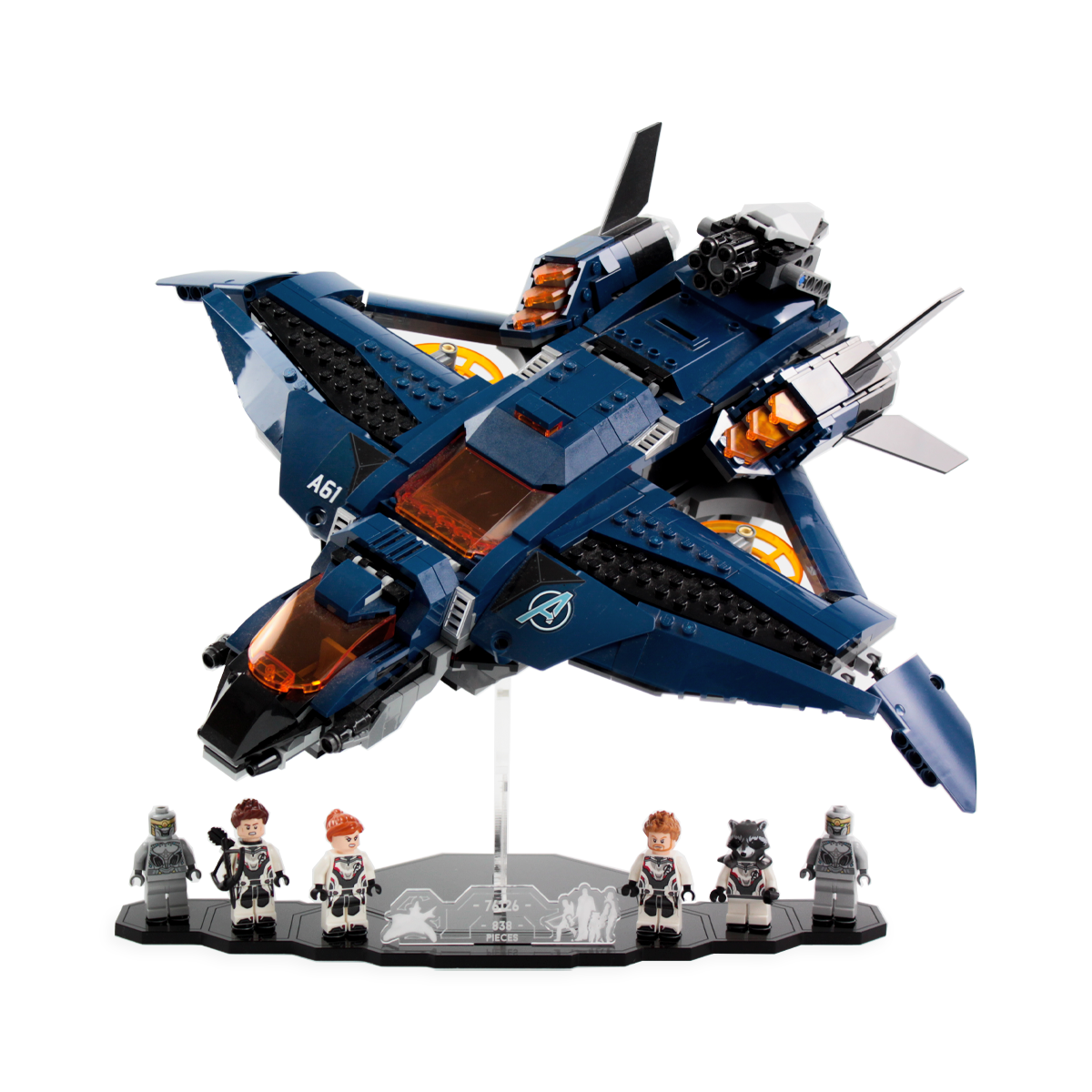 Display Stand for LEGO Marvel Avengers Ultimate Quinjet 76126 Display Stand for LEGO Marvel Avengers Ultimate Quinjet 76126