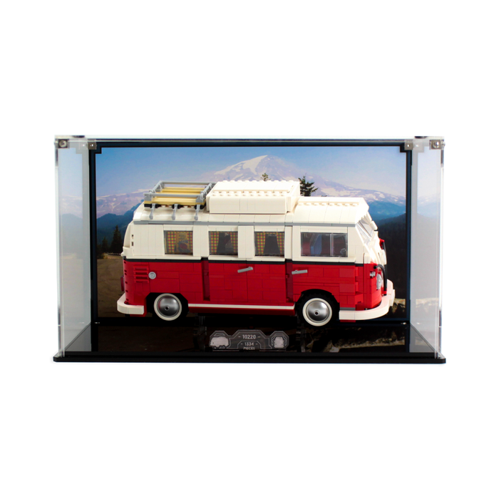 Display case for LEGO Creator VW T1 Campervan 10220 Wicked Brick