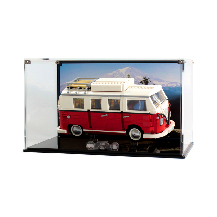 Display case for LEGO Creator VW T1 Campervan 10220 Wicked Brick