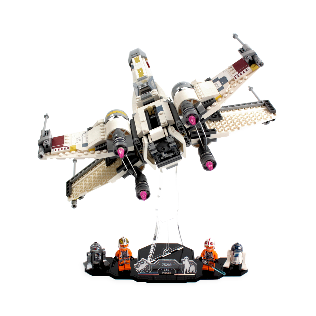 Udelade katalog Svinde bort Display stand for LEGO® Star Wars™ X-Wing Starfighter (75218) — Wicked Brick