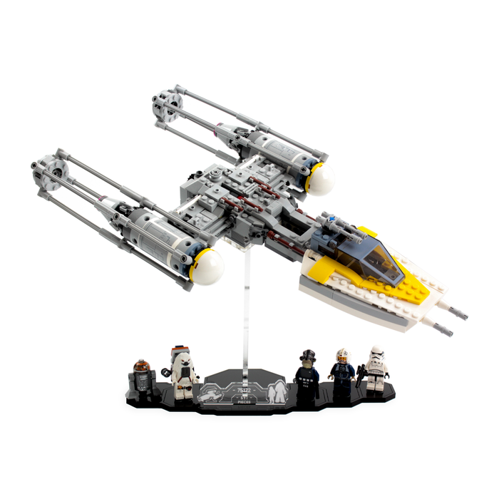 Display solutions for LEGO Star Wars™: Y-Wing (75172) - Wicked Brick