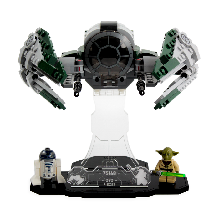 Display solutions for LEGO Star Wars™: Yoda's Starfighter (75168) - Wicked Brick