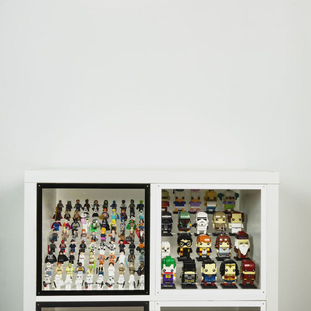 Revue et galerie de vitrines LEGO pour IKEA Kallax