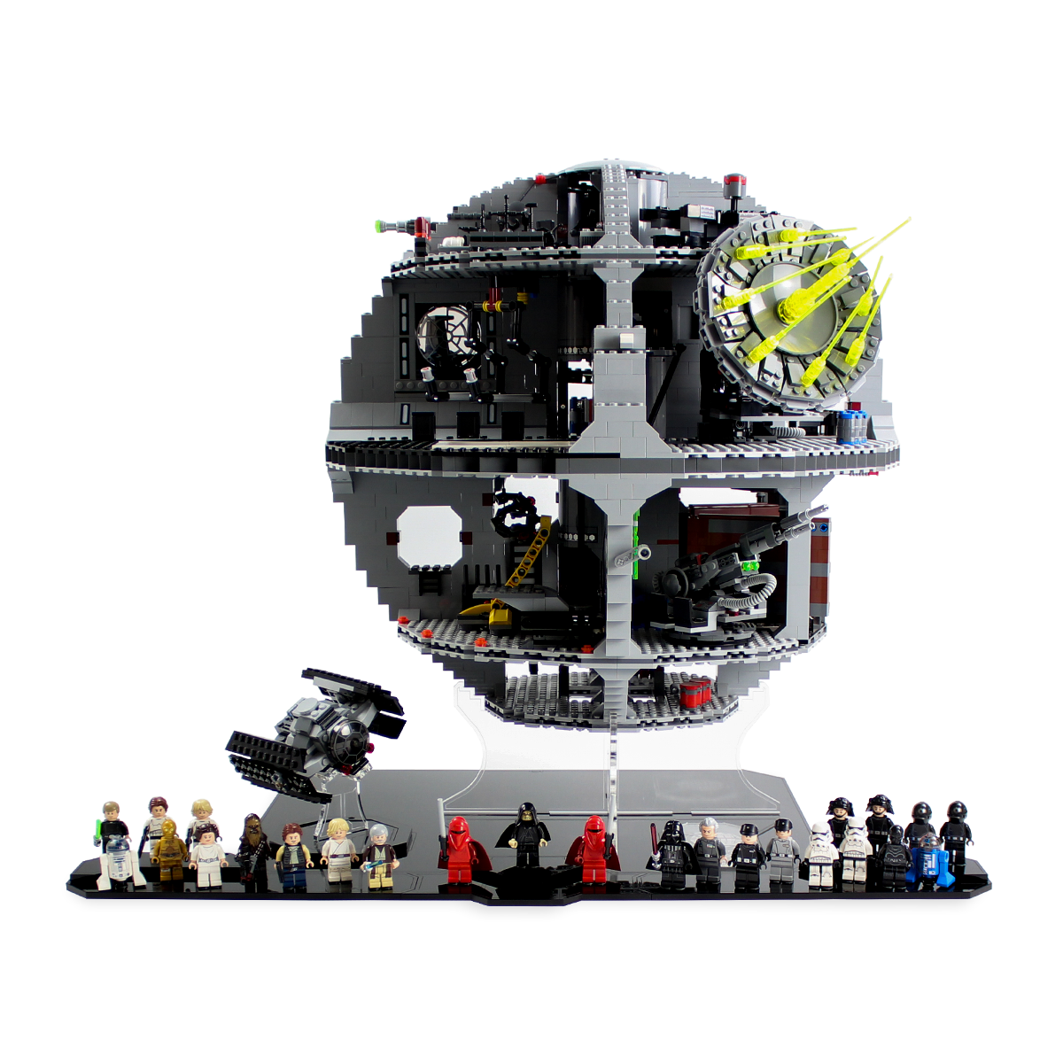 Display stand for LEGO® Wars™ UCS Death (75159) — Wicked Brick