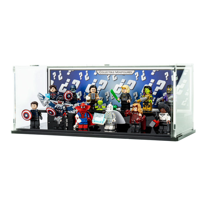 Display case for LEGO® Marvel Studios Minifigure Series (71031)